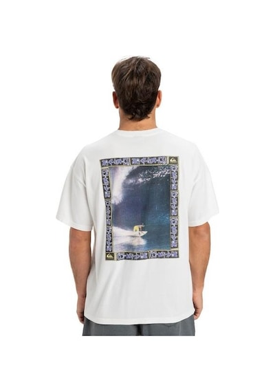 Quiksilver Eqyzt08022-wbk0 Gh Qs Sunrise Bowl Ss Erkek Spor Tişört Beyaz
