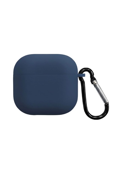 Caseonn Apple Airpods Uyumlu 5 Kılıf Askı Aparatlı Lansman Lacivert