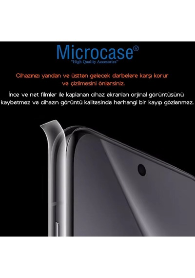 Microcase Vivo X300 Pro İle Uyumlu Tpu Arka Ve Yan Nano Koruma- Ekm115