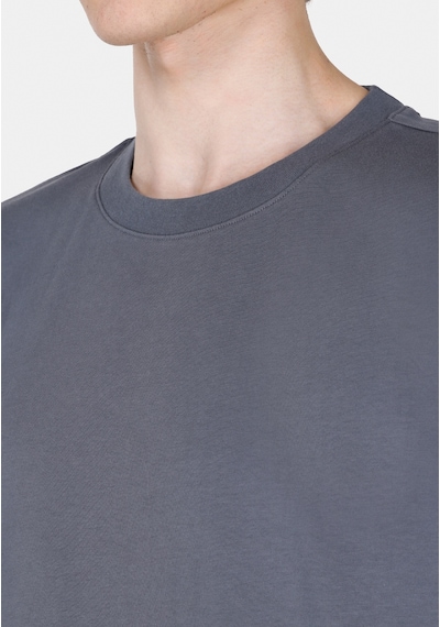 Colin's Colins Comfort Fit Yuvarlak Yaka Düz Erkek Gri Kısa Kol Tişört Cl1072993 Cl1072993 Q1.v1 Gra Gri