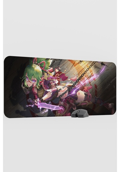 Kuki Shinobu Genshin Impact Anime Oyuncu V5 - 90x40 Xxl Gaming Mouse Pad Fare Altlığı