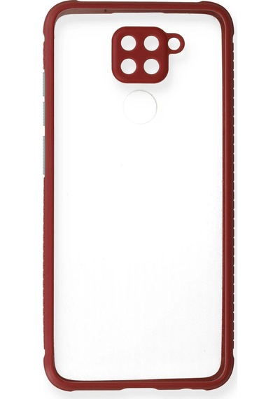 Newface Xiaomi Redmi Note 9 Kılıf Miami Şeffaf Silikon Semeglbl - 25 - Fuşya