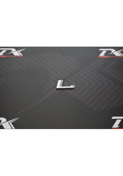 Bmw 730 740 745 750 L Long Bagaj Krom Metal 3m 3d Yazı Logo