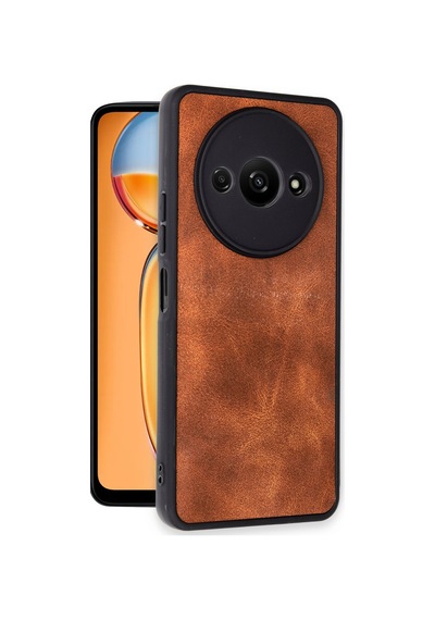 Redmi A3 4g Kılıf Aras Deri Kapak - Taba Bzsxx00 1