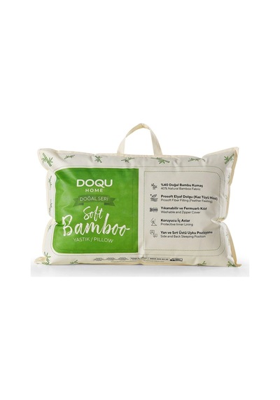 Doqu Home Soft Bamboo Yastık 50 X 70 Cm Beyaz