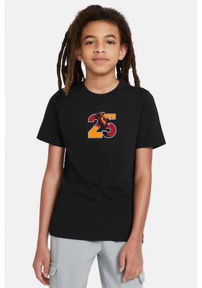 Tshirthane 25 Aslan Siyah Çocuk Tshirt SIYAH