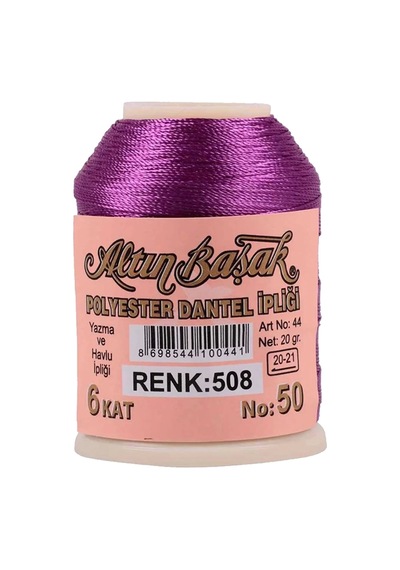 3 Adet Altınbaşak Oya Ve Dantel İpi 20 Gr - Royaleks - No: 858 - 508 - 008
