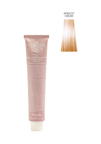 Nook Virgin Color Profesyonel Saç Boyası 100ml-kayısı Kremi/tatlı Turuncu Toner Pastel-krem Şeftali