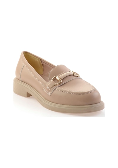 Bambi Nude Kadın Loafer Ayakkabı K01714130009 Nude