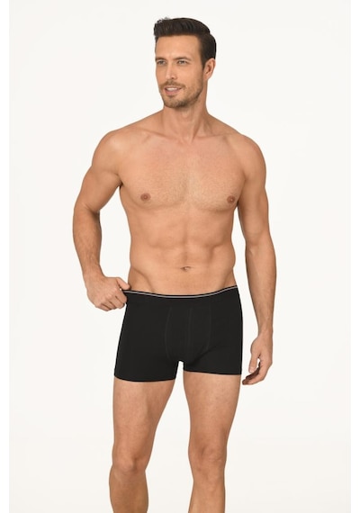 3 Adet Nbb Erkek Modal Boxer 735 Siyah