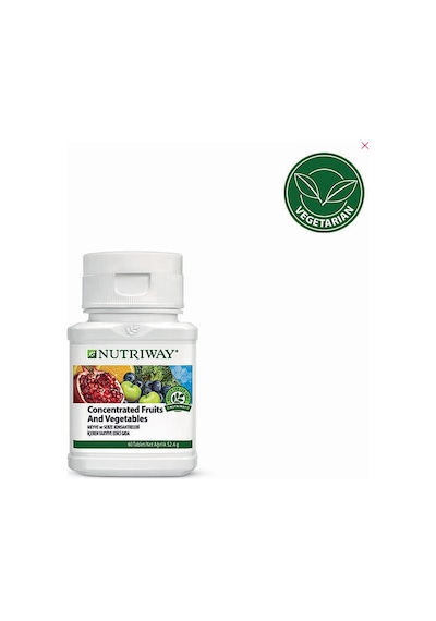 Amway Nutriway Concentrated Fruit And Vegetables 60 Tablet