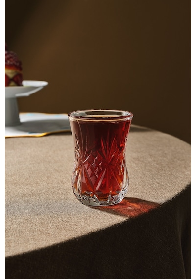 Rcr Melodia 6'lı Çay Bardağı Takımı Şeffaf