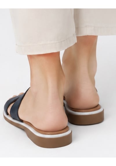 N Napa Shoe Np.1202.lacivert Deri Terlik