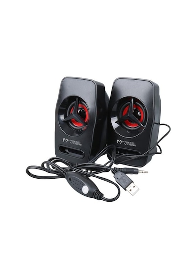 Powermaster Magicvoice T-19 1+1 Usb Pc Mini Hoparlör - Speaker 2 3 Watt - 4 Ohm