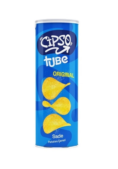 Cipso Tube Sade Patates Cipsi 160 Gr X 4 Adet