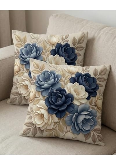 Tasarım Punch Kırlent Kılıfı 1 Adet 35x50 Modern Makine Işçiliği At Motif Diğer