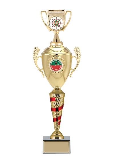 Odak Kupa - Figürlü Kupalar - Kupa Figürlü Kupalar Fg-082 C - 56 Cm Altın - Beyaz