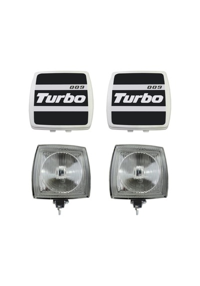 Turbo 009 Oto Sis Farı Beyaz Camlı 2 Adet