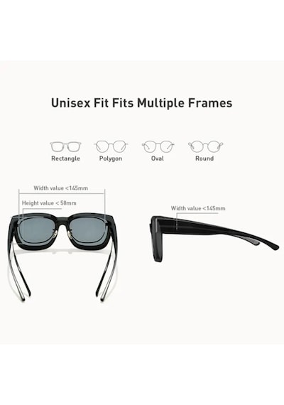 Mijia Numaralı Gözlük Üzerine Takılabilen Polarize Güneş Gözlüğü Uv400 Tac Lens Hafif 23gr Tr90 Çerçeve Msg05gl Siyah Mijia Numaralı Gözlük Üzerine Takılabilen Polarize Güneş Gözlüğü Uv400 Tac Lens Hafif 23gr Tr90 Çerçeve Msg05gl Siyah