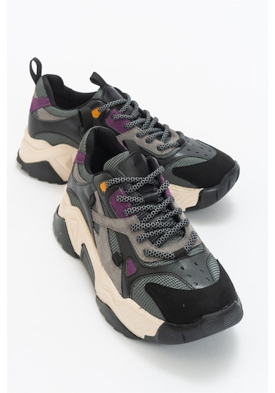 Luvishoes Lecce Siyah-mor Multi Kadın Spor Ayakkabı Mor - Siyah Luvishoes Lecce Siyah-mor Multi Kadın Spor Ayakkabı Mor - Siyah