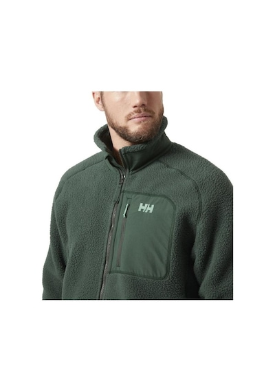 Helly Hansen Panorama Pile Block Jacket Erkek Yeşil Polar Hha.49460.hha.390 Yeşil