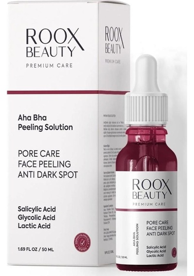 Roox Beauty Aha Bha Gözenek Sıkılaştırıcı Ve Cilt Eşitleyici Yüz Peeling Serumu 50ml