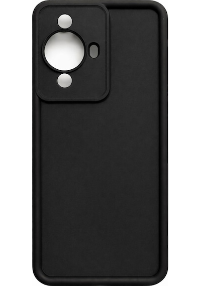 Huawei Nova 11 Pro Ve Nova 11 Pro Ultra Ve Nova 11 Ultra Uyumlu Kamera Çıkıntılı Mat Silikon Telefon Kılıfı Siyah