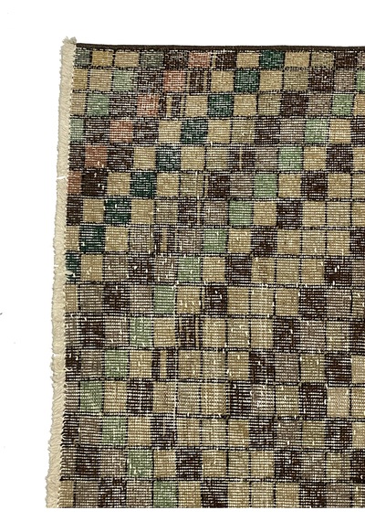 Bohem Stil Vintage Halı Özel Tasarım Anadolu Koleksiyonu Doğal Halı Çok Renkli