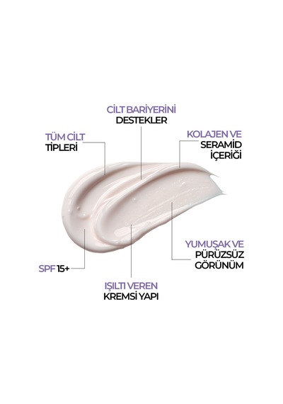 New Well Glow Boosting Işıltı Veren Nemlendirici Yüz Kremi SPF15+ 01 Pink Pearl
