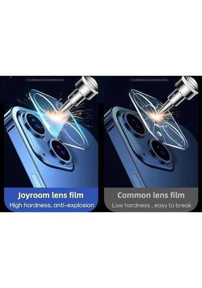 Joyroom Jr-pf860 Apple Uyumlu iPhone 13 Pro/13 Pro Max Kamera Lens Koruyucu Cam