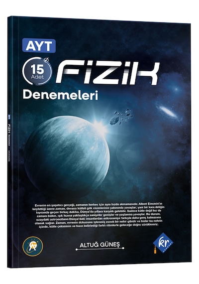 Altuğ Güneş Ayt Fizik Denemeleri 15 Adet Kr Akademi Yayınları
