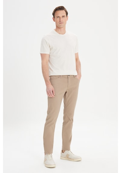 AC&Co / Altınyıldız Classics Erkek Bej Slim Fit Dar Kesim 5 Cep Armürlü Esnek Pantolon Bej AC&Co / Altınyıldız Classics Erkek Bej Slim Fit Dar Kesim 5 Cep Armürlü Esnek Pantolon Bej