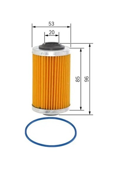 Bosch F026407109 Yag Filtresi 12593333 19114105 19303249