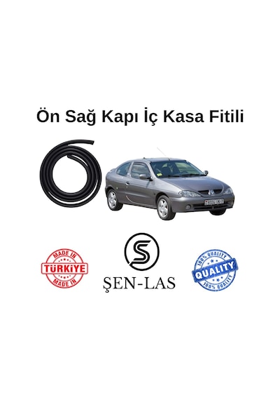 Renault Megane 1 Coupe Şen-las Sağ Ön Kapı Fitili Şl2201