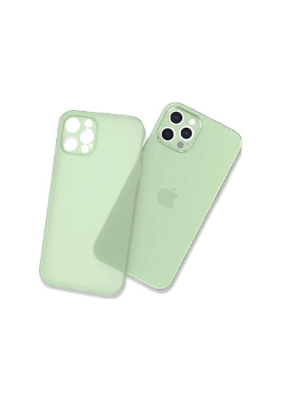 Apple Uyumlu  iPhone 12 Pro Max Kilif Ultra Ince Hayalet Sert Kapak 388204058