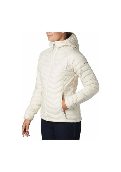 Columbia Columbıa Wk1499 Powder Lıte Hooded Jacket - 191 Beyaz
