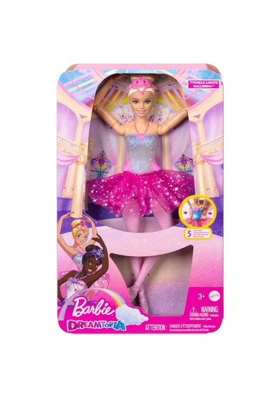 Hlc25 Barbie Işıltılı Balerin Bebek Çok Renkli