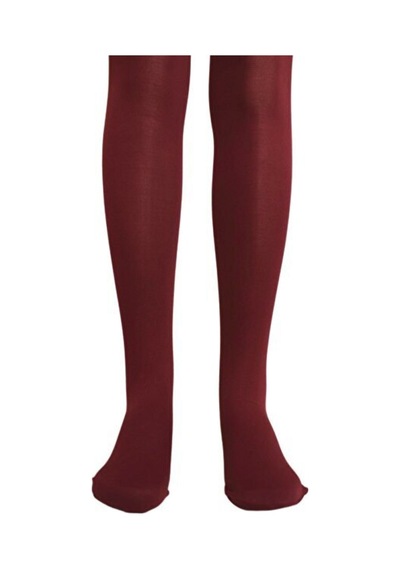 Penti Pretty Kız Çocuk Micro 40 Külotlu Çorap Bordo