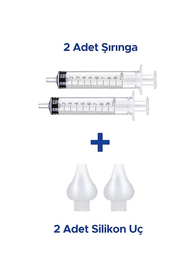 Bebek Burun Temizleme Şırıngası 2'li