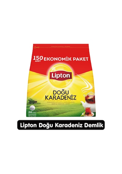 Lipton Doğu Karadeniz Demlik Poşet Çay 150 Adet
