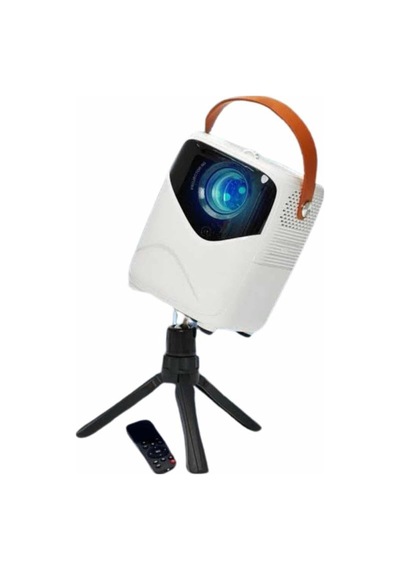 Hn-shop Projeksiyon Ev Sineması Bluetooth 4k Hd Kaliteli Görüntü Kumandalı-126391
