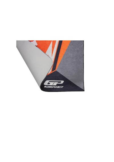 Gp Kompozit Ktm Universal Motosiklet Halısı Siyah Turuncu