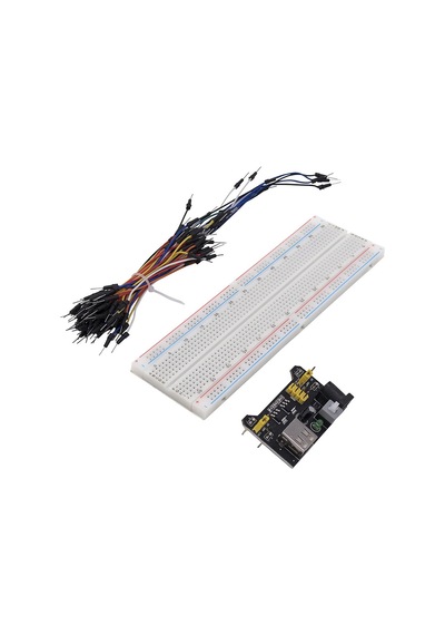 Breadboard Seti - Mb-102 + 65 Parça Kablo Seti + Bb. Güç Kaynağı