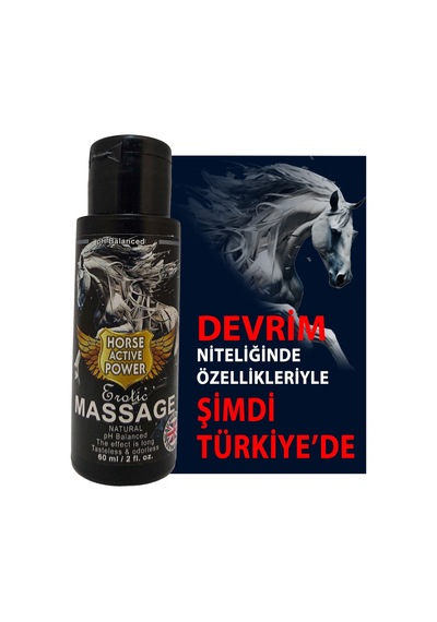 Miyolife Horse Aktive Power Desire-ıncreasing Effect, Istek Artıran Masaj Yağı 60 Ml