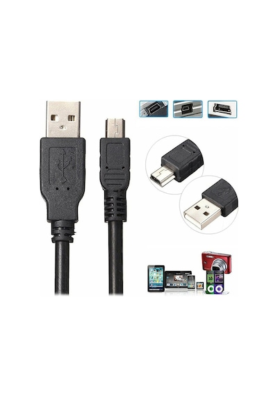 Harici Harddisk Kablosu 5 Pin Mini Usb Kablo 50Cm