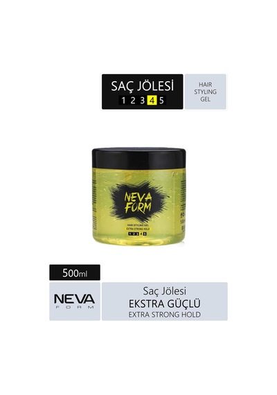 Nevaform Saç Jölesi Ekstra Sert 500 Ml