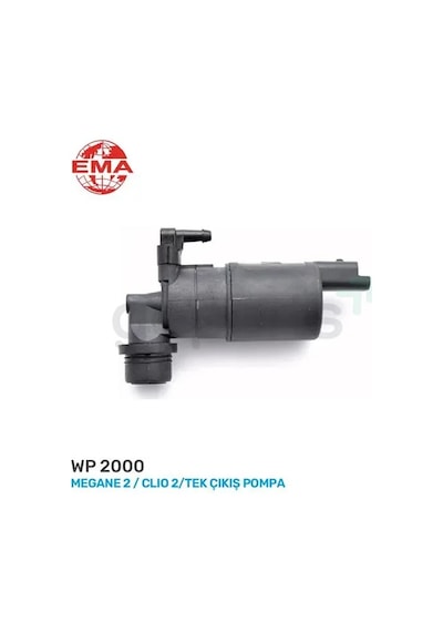 117063 Cam Su Fiskiye Pompasi Tek Çıkış Megane 2 - Clio 2 - C3-c4-c5-jumpy - Partner 2003