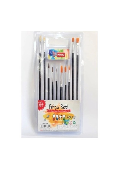 Mikro Mf-set-110 10lu Fırça Seti