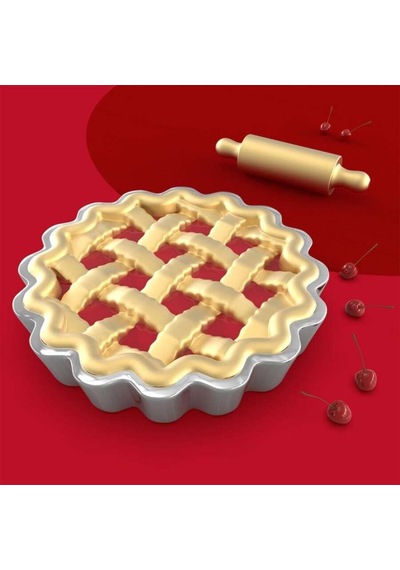 Metalmorphose Pastrychef Elmalı Turta Anahtarlık