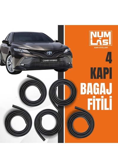 Toyota Camry 2019-2020 4 Kapı + Bagaj Fitili-a Kalite-numlas-nm5737